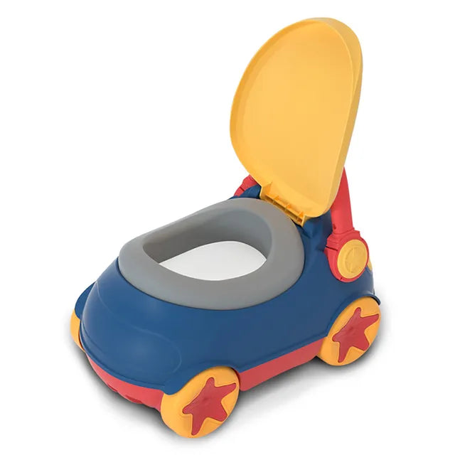 Little Angel Baby Potty Training Toilet Seat With Car Shape Blue Little Angel Yallatoys
