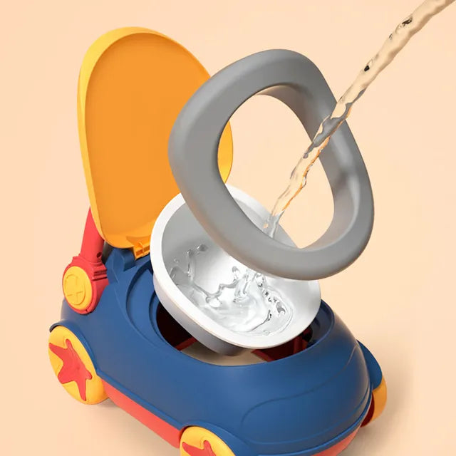 Little Angel Baby Potty Training Toilet Seat With Car Shape Blue Little Angel Yallatoys
