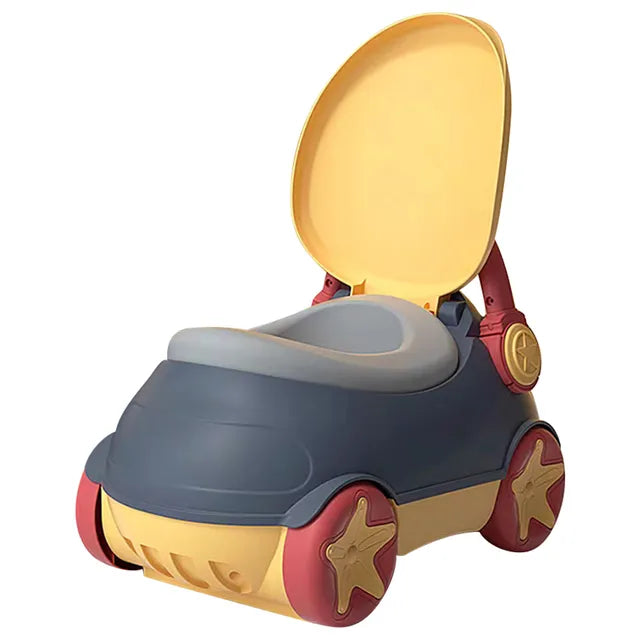 Little Angel Baby Potty Training Toilet Seat With Car Shape Grey Little Angel Yallatoys