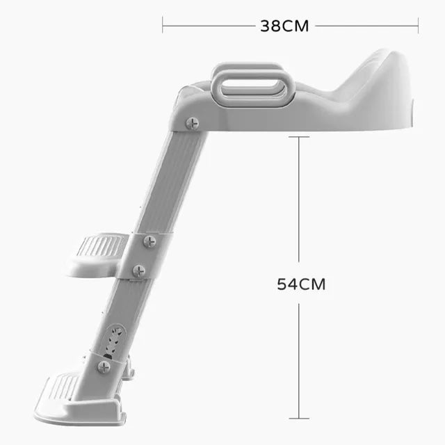 Little Angel Baby Potty Training Seat With Step Stool Ladder- Orange Little Angel Yallatoys