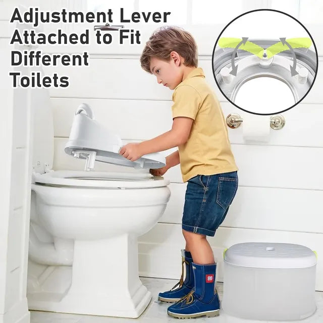 Little Angel - Baby Potty Training Seat With Backrest- Grey Little Angel Yallatoys