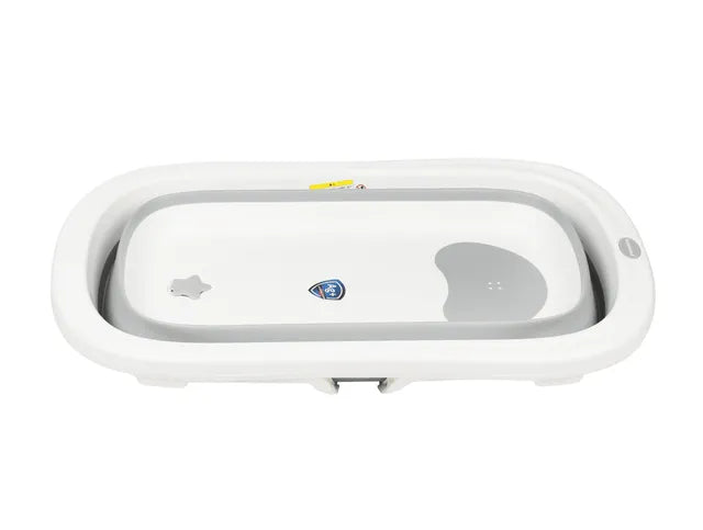 Little Angel Baby Foldable Bath Tub With Stand Grey Little Angel Yallatoys