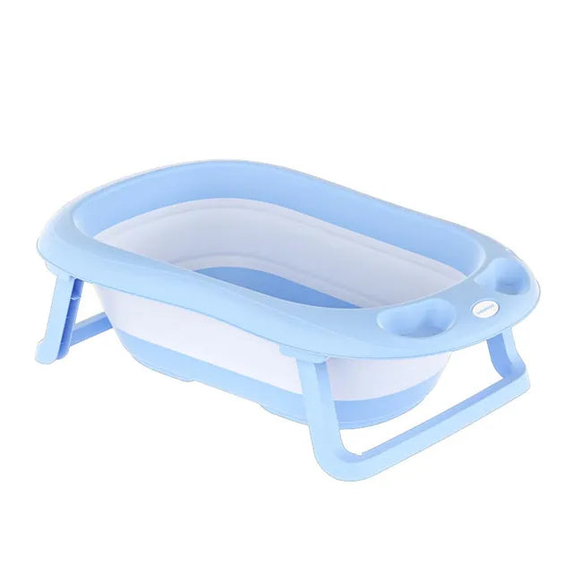 Little Angel Baby Foldable And Portable Bathtub Blue Little Angel Yallatoys