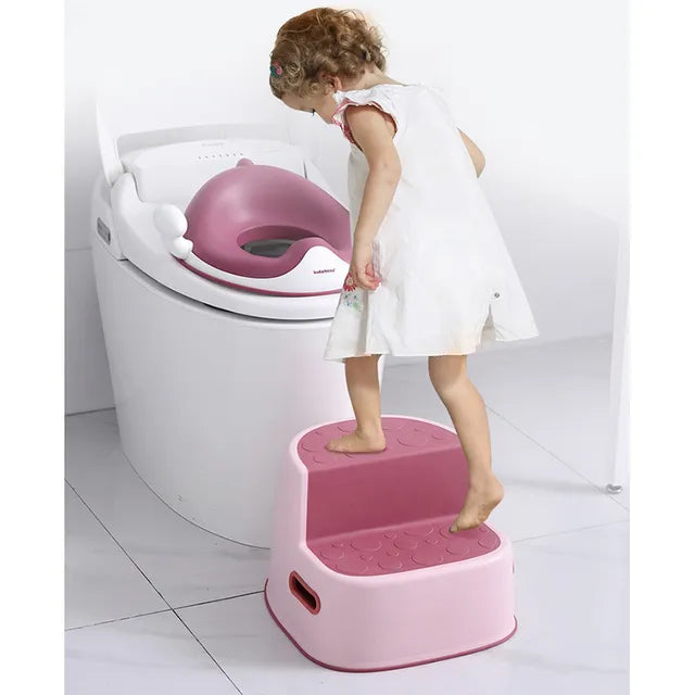 Little Angel Baby Potty Training Step Stool Pink Little Angel Yallatoys