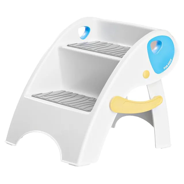 Little Angel Baby Foldable Step Stool Blue Little Angel Yallatoys