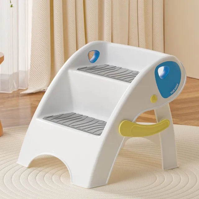 Little Angel Baby Foldable Step Stool Blue Little Angel Yallatoys