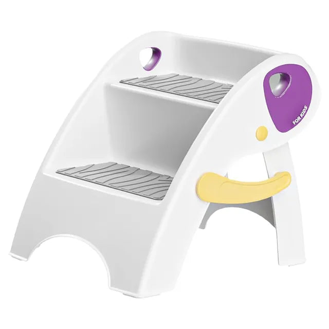 Little Angel Baby Foldable Step Stool Purple Little Angel Yallatoys