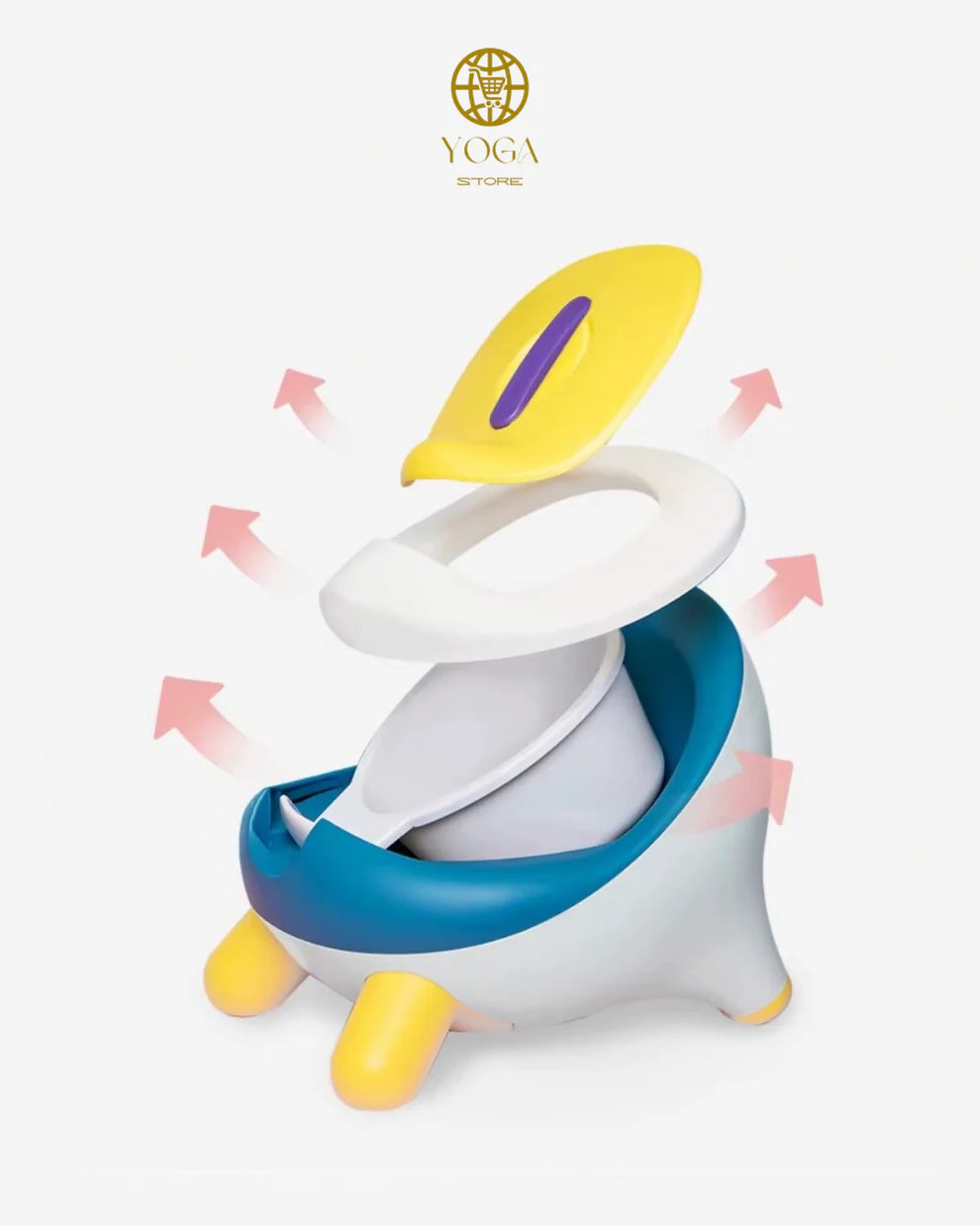 Little Angel Chair Potty Blue Little Angel Yallatoys