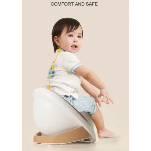 Little Angel Baby Potty Chair With Lid and Comfortable Seat Golden Little Angel Yallatoys