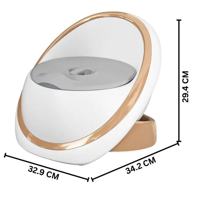 Little Angel Baby Potty Chair With Lid and Comfortable Seat Golden Little Angel Yallatoys