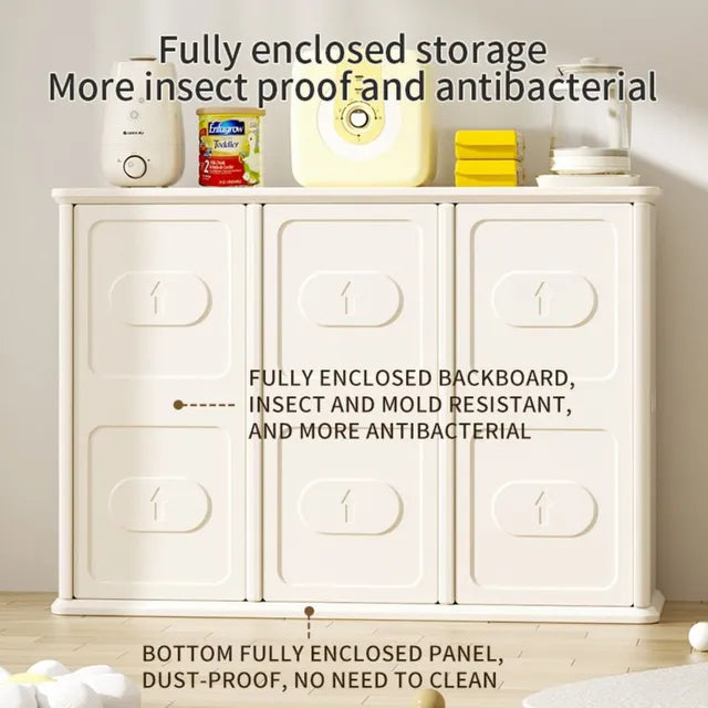 Little Angel Baby Nursery Organizer Cabinet With Drawers and Large Shelves Little Angel Yallatoys