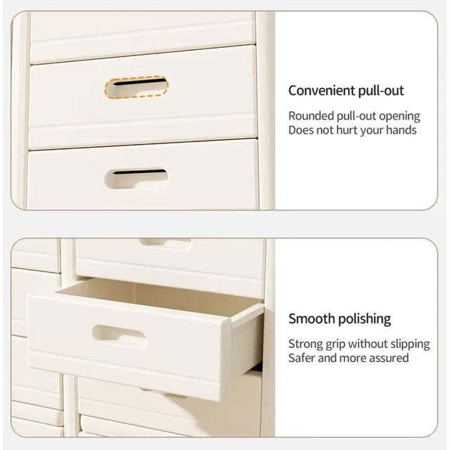 Little Angel Baby Nursery Organizer Cabinet With Drawers and Large Shelves Little Angel Yallatoys