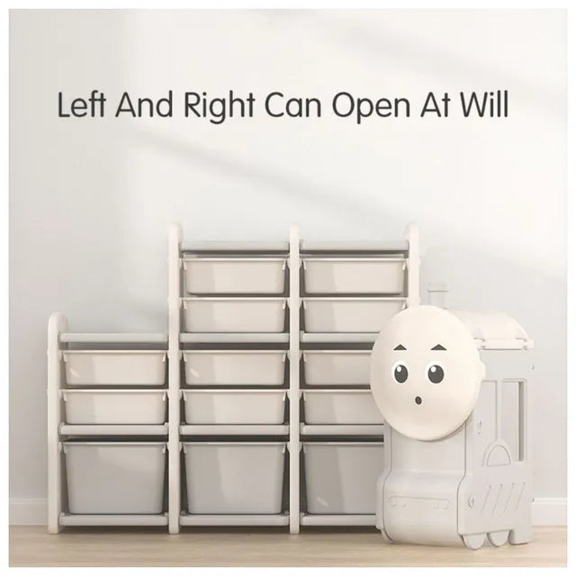 Little Angel Toys Organizers and Multi Storage Rack White Little Angel Yallatoys