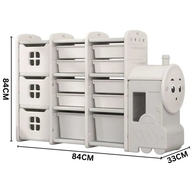 Little Angel Toys Organizers and Multi Storage Rack White Little Angel Yallatoys