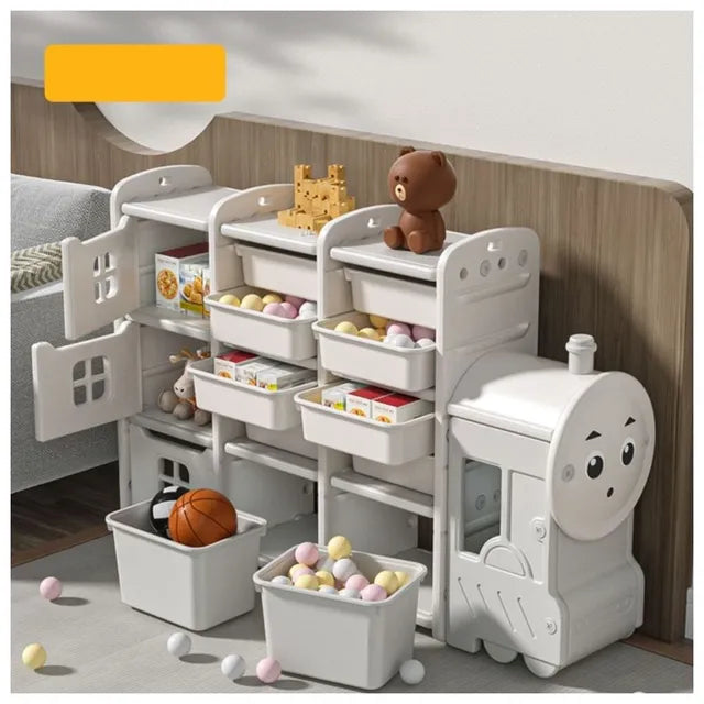 Little Angel Toys Organizers and Multi Storage Rack White Little Angel Yallatoys