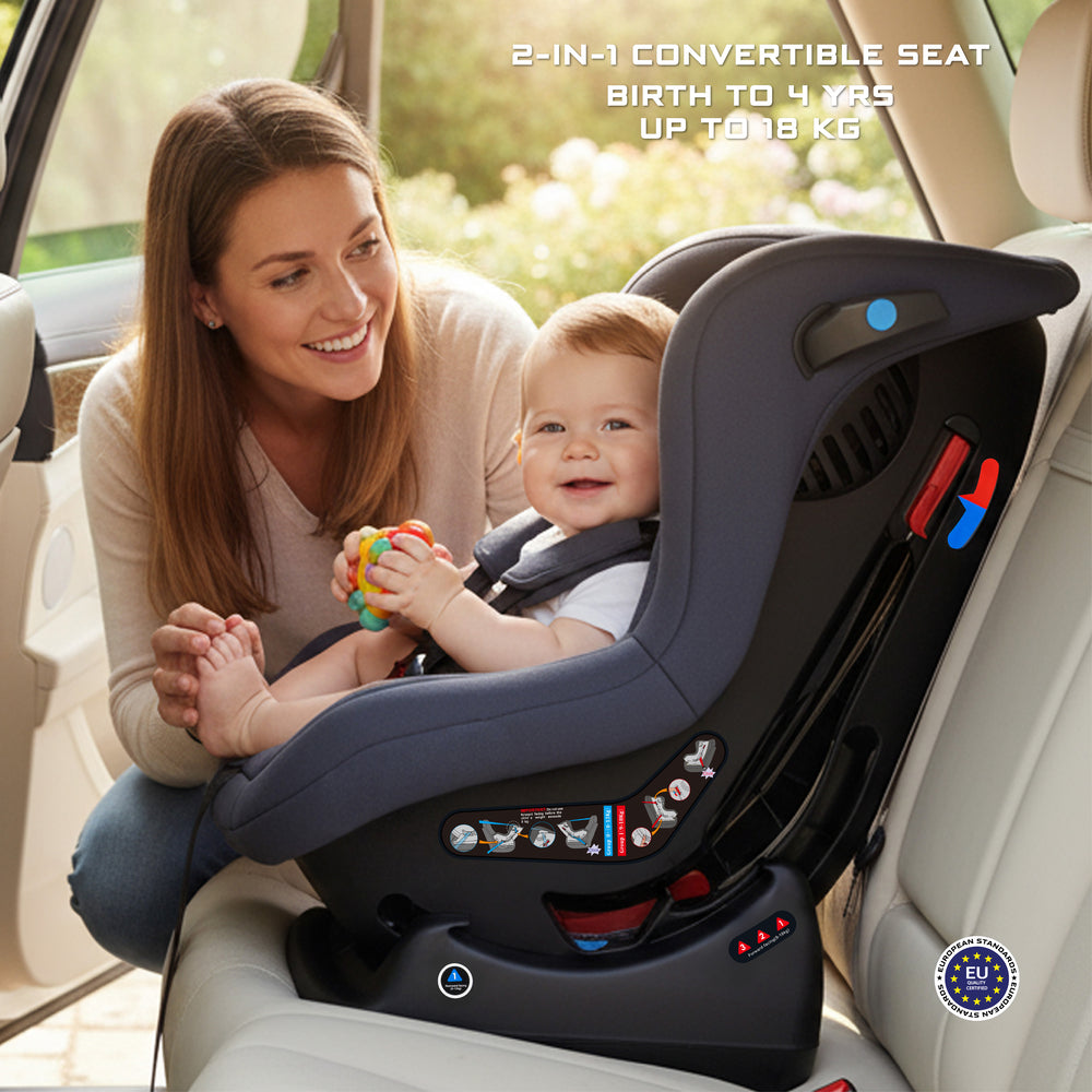 Neobreez Nestii 2 In 1 Convertible Baby Infant Car Seat Grey Neobreez Yallatoys