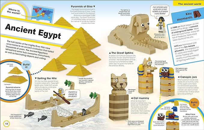 LEGO Epic History through the ages