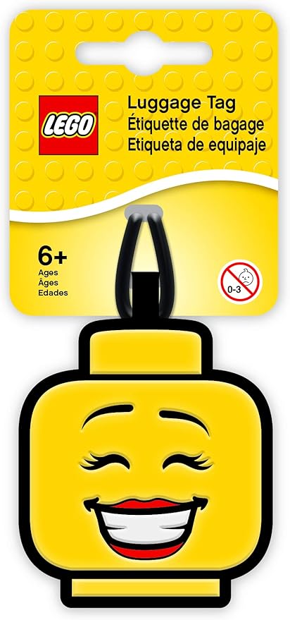 Lego IQ Bag Tag Girl Face