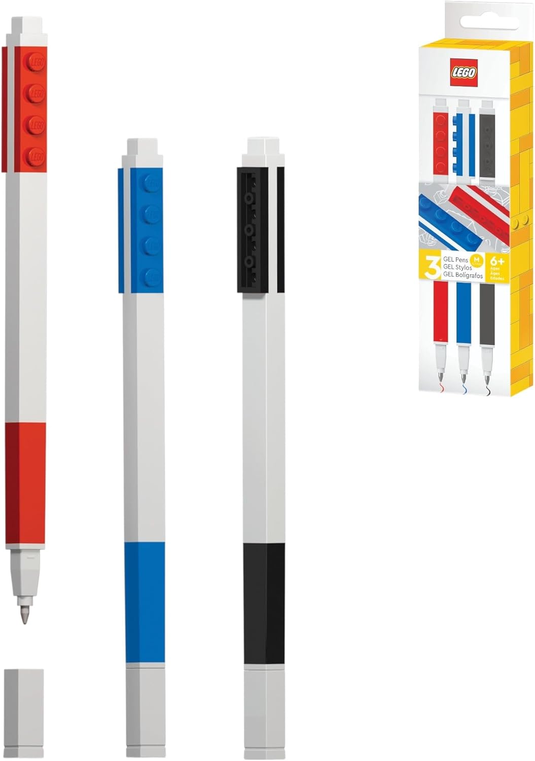 Lego IQ Gel Pens 3 Pack