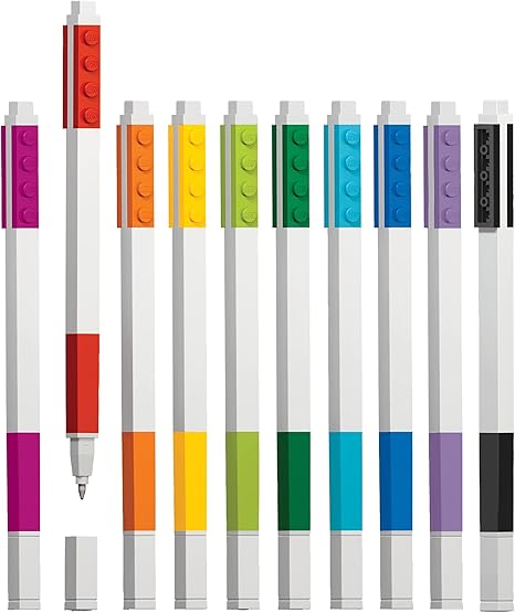 Buy Lego IQ Gel Pens 10 Pack