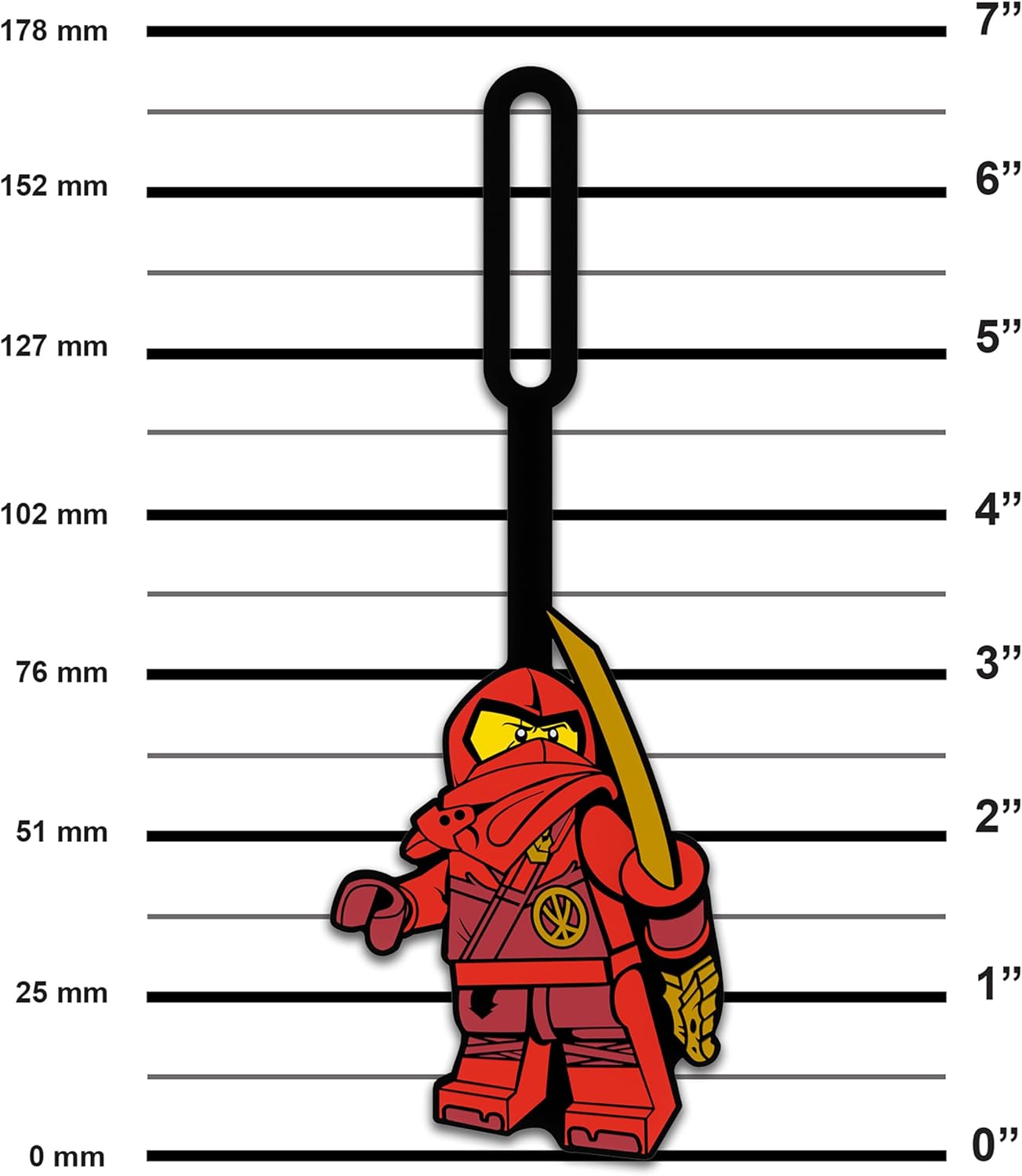 Lego IQ Ninjago Bag Tag Kai