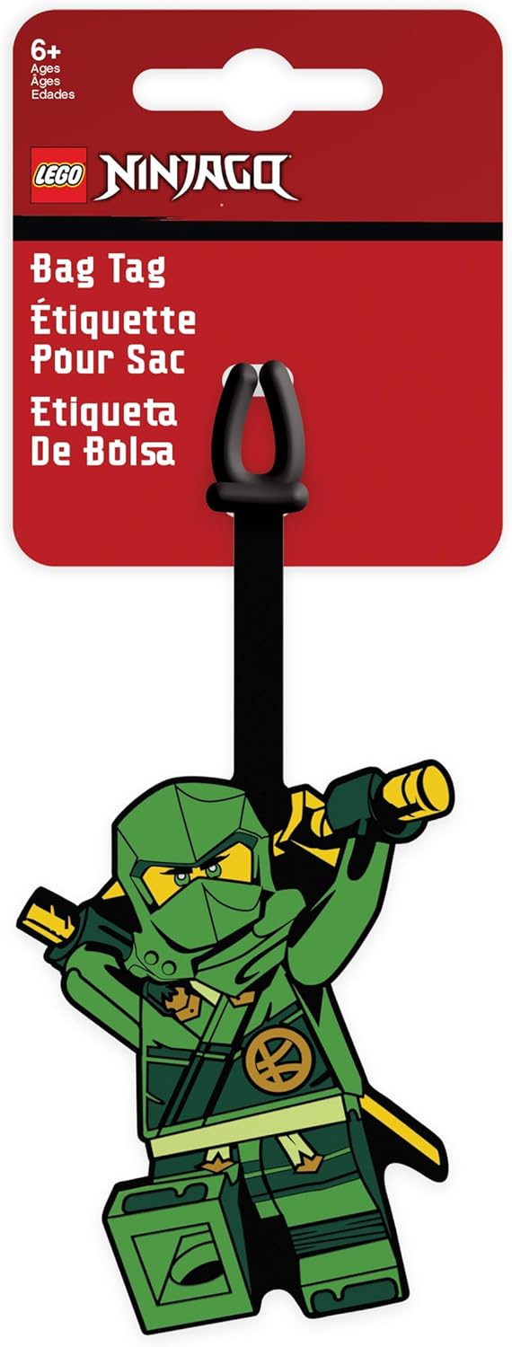 Lego IQ Ninjago Bag Tag Lloyd