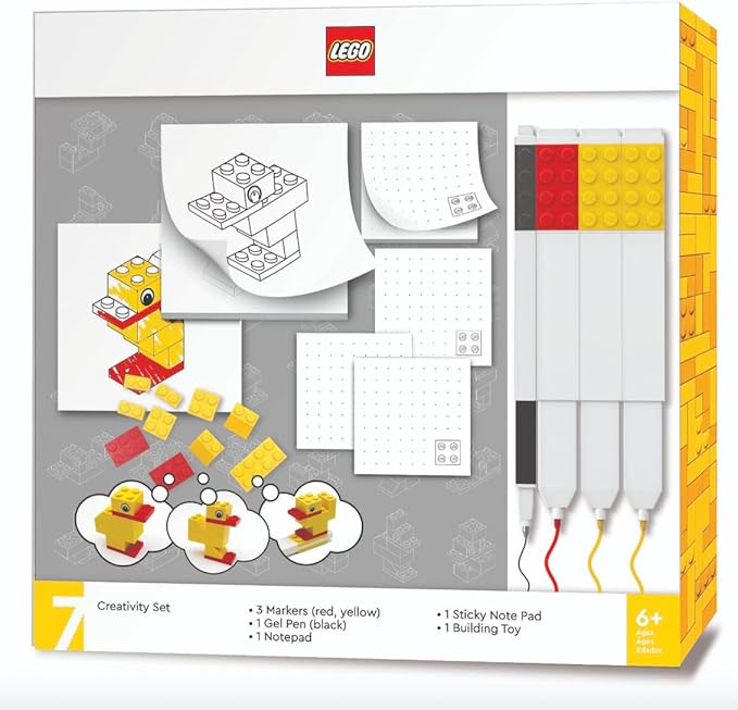 Lego IQ Stationery Creativity Set with Building Duckling Box