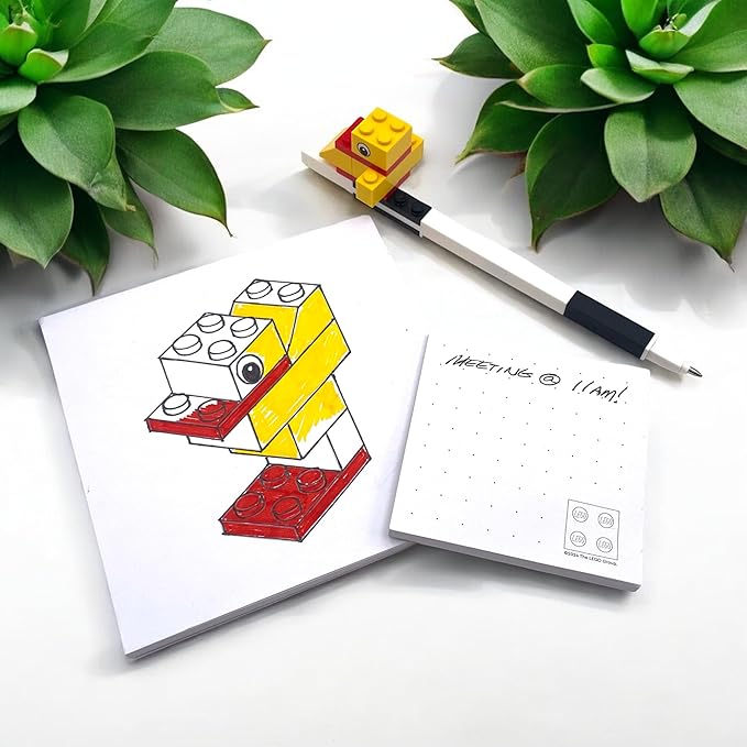Lego IQ Stationery Creativity Set with Building Duckling Open