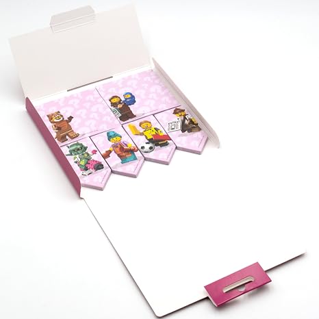 Lego IQ Minifigures Sticky Notes