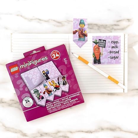 Lego IQ Minifigures Sticky Notes Series