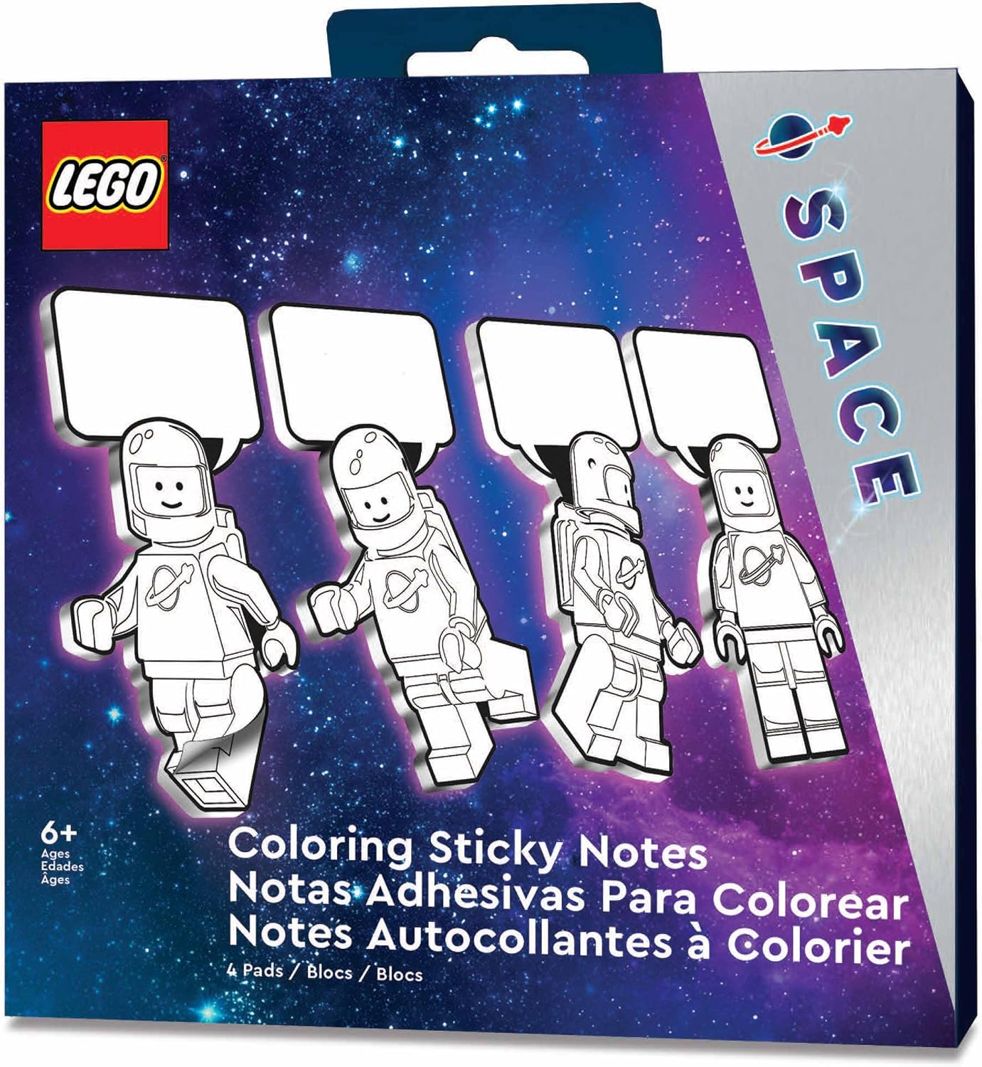 Lego IQ Minifigures Sticky Notes Spaceman