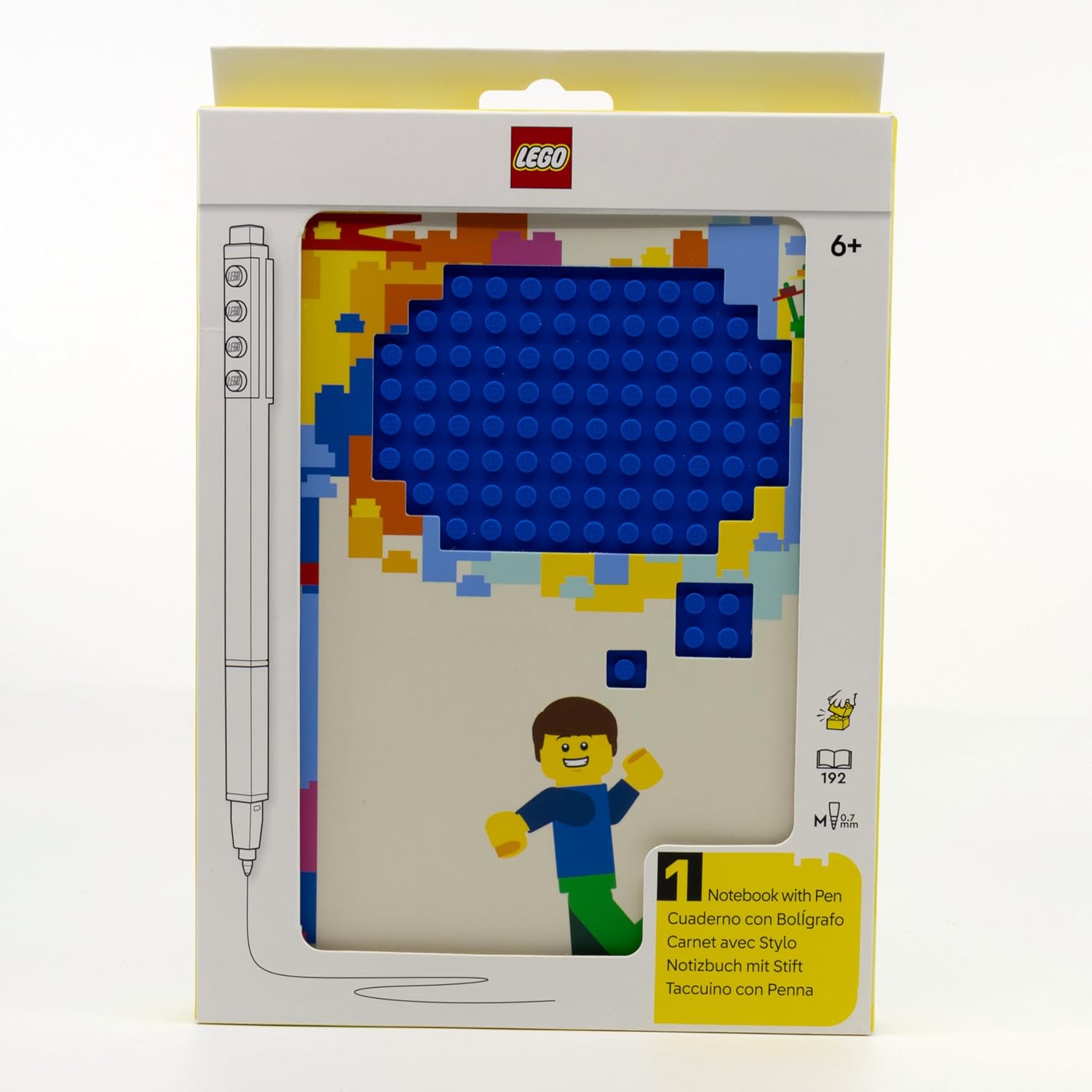 Lego IQ Minifigures EZ2R Notebook Thoughts Box