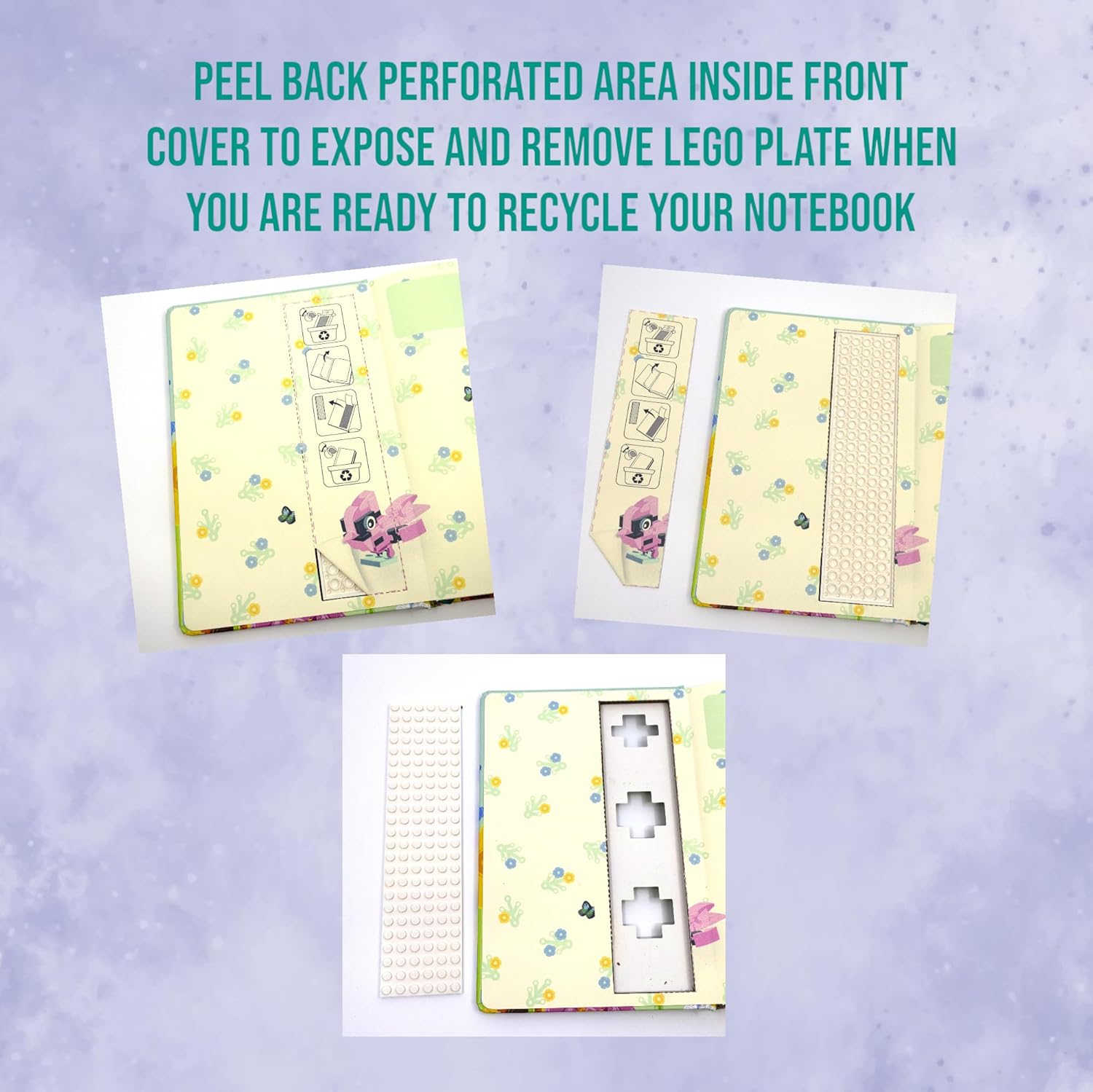 Lego IQ Icon Notebook Botanicals