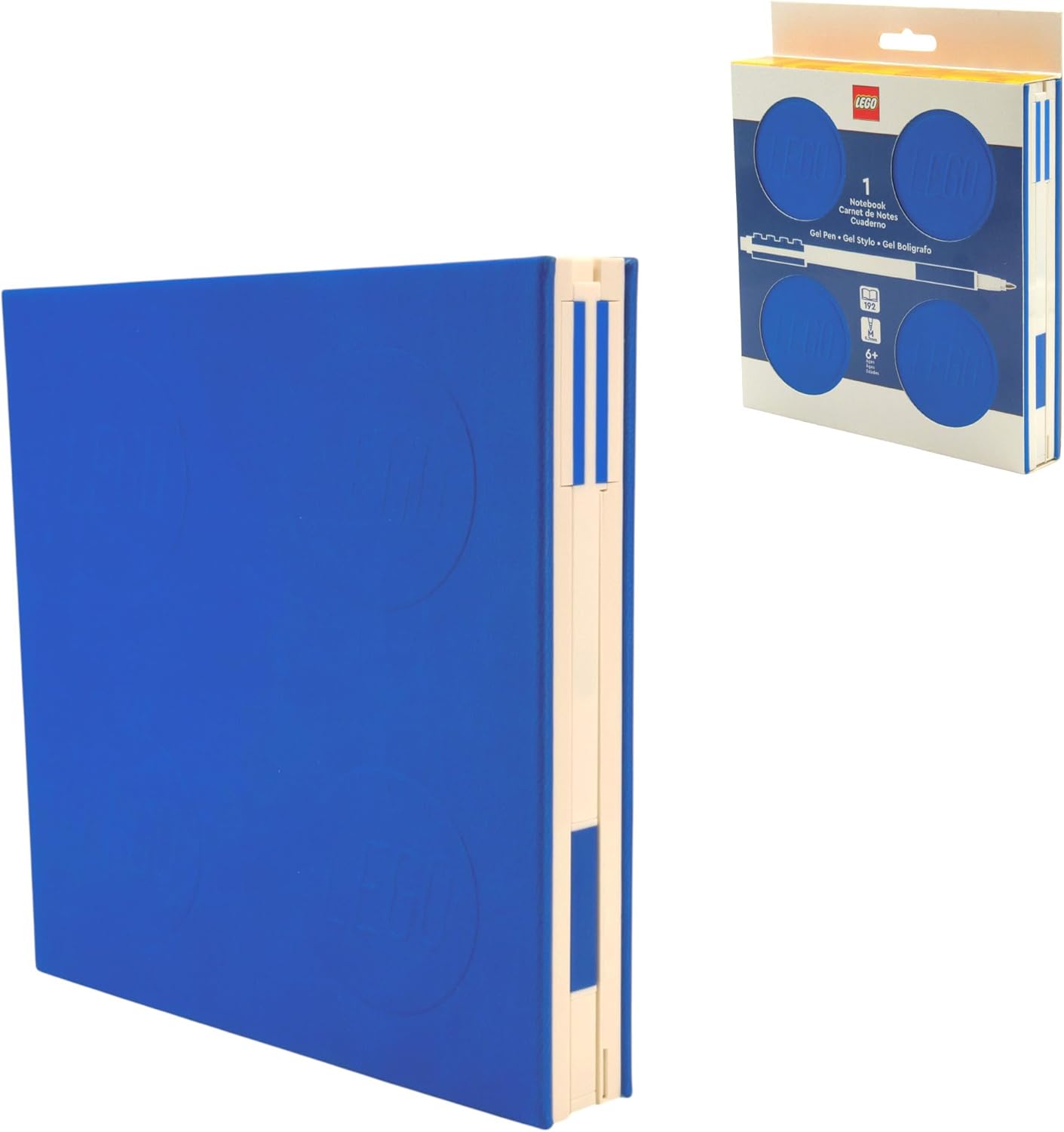 Lego IQ Locking Notebook with Gel Pen Blue
