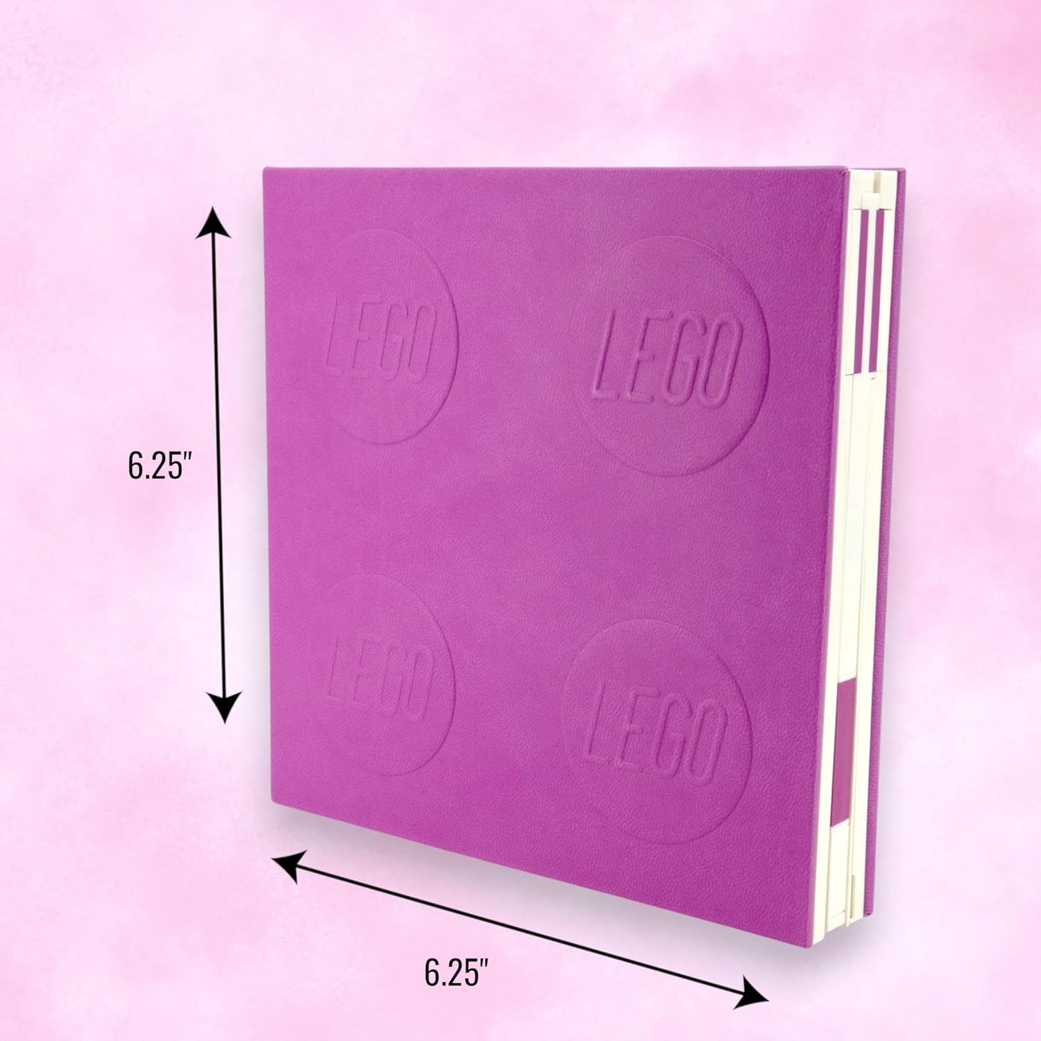 Lego IQ Locking Notebook with Gel Pen Violet Size