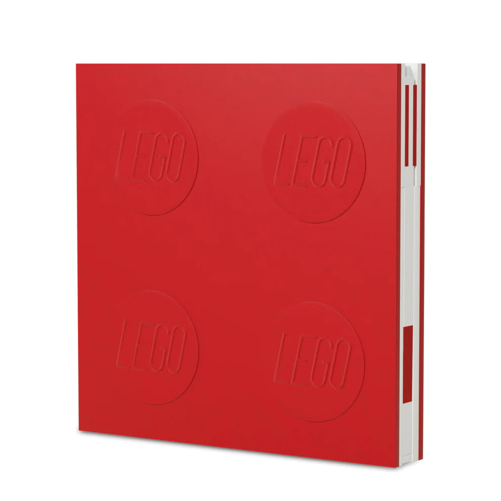 Lego IQ Locking Notebook with Gel Pen Red Front