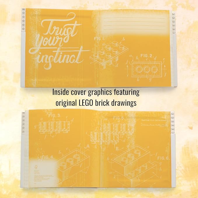 Buy Lego IQ Locking Notebook with Gel Pen Yellow