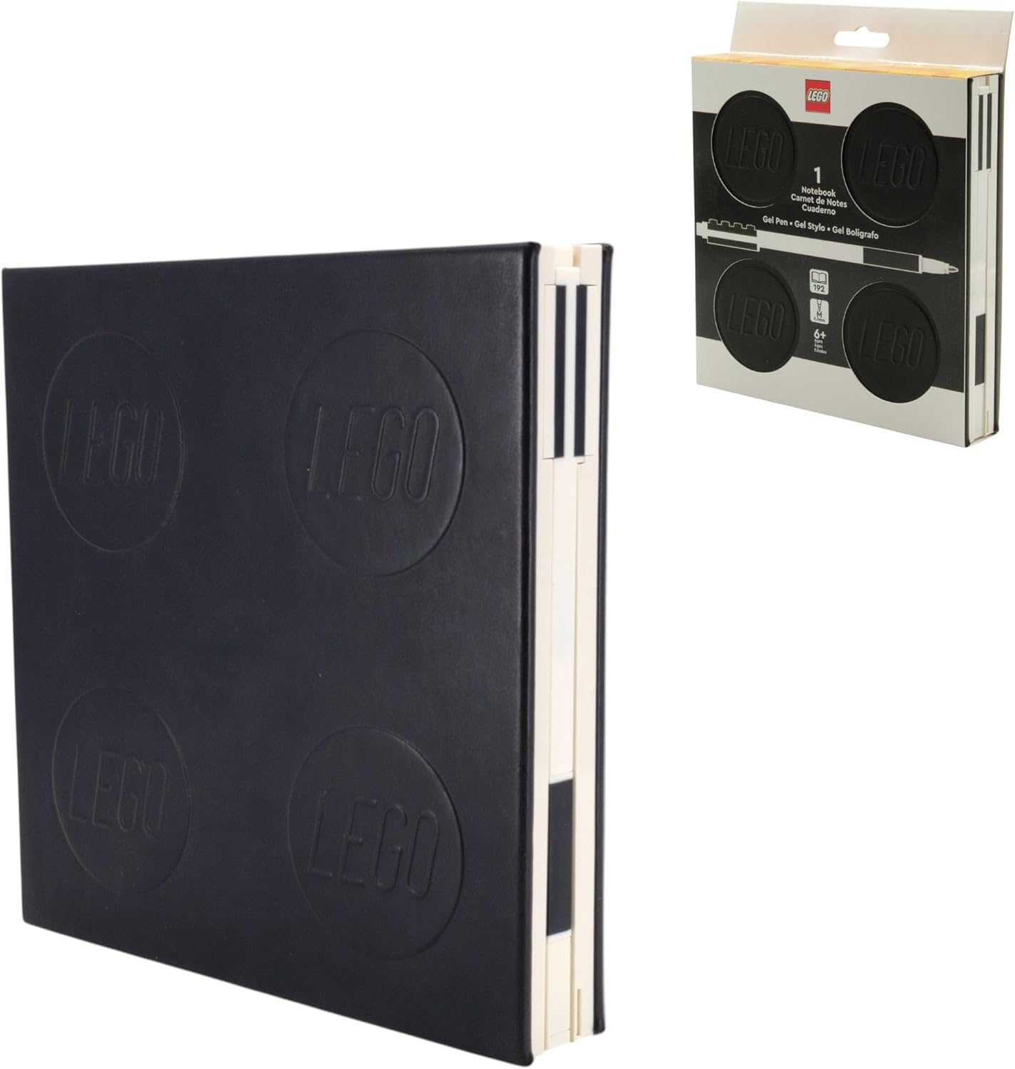 Lego IQ Locking Notebook with Gel Pen Black