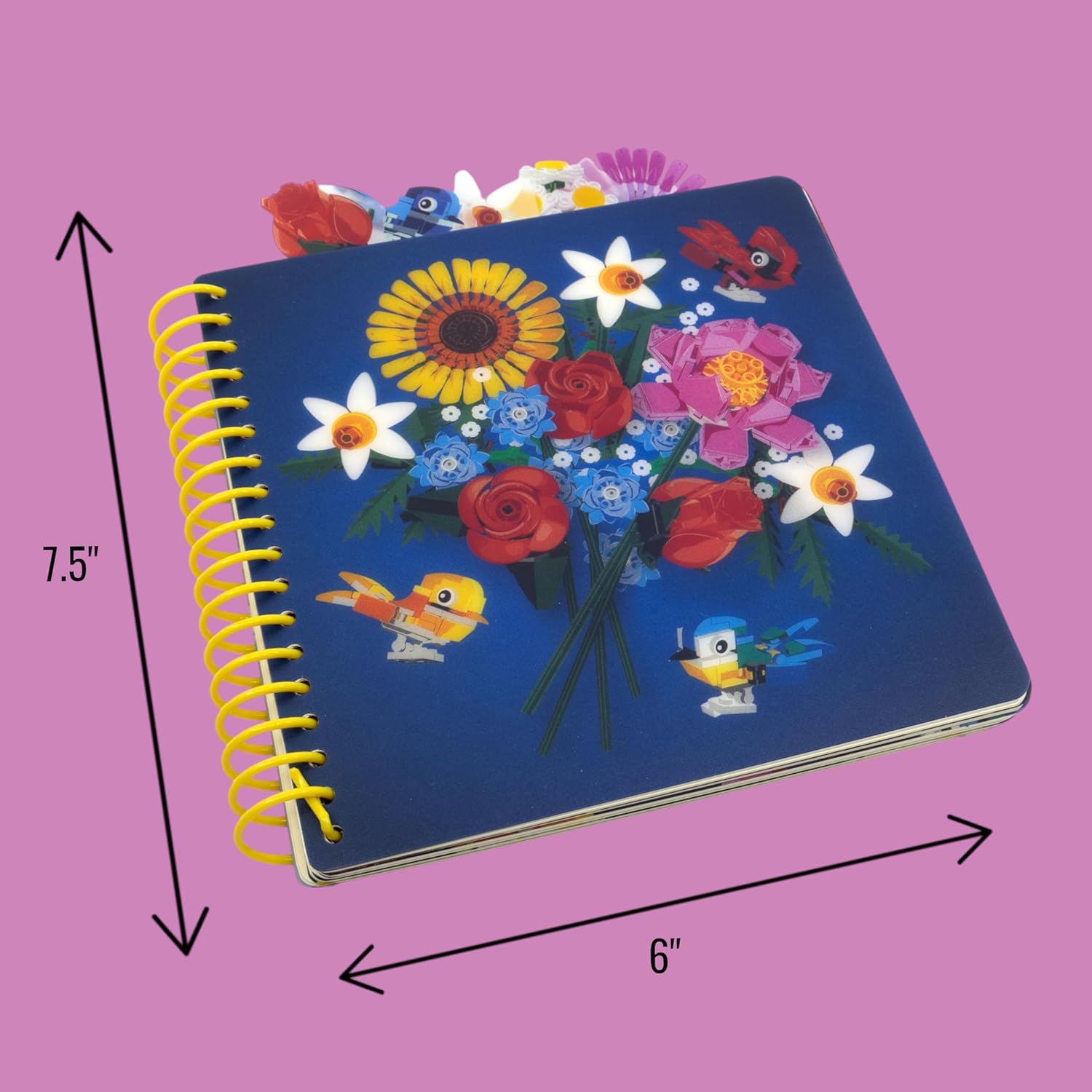 Lego IQ Icon Botanicals Tab Notebook Size