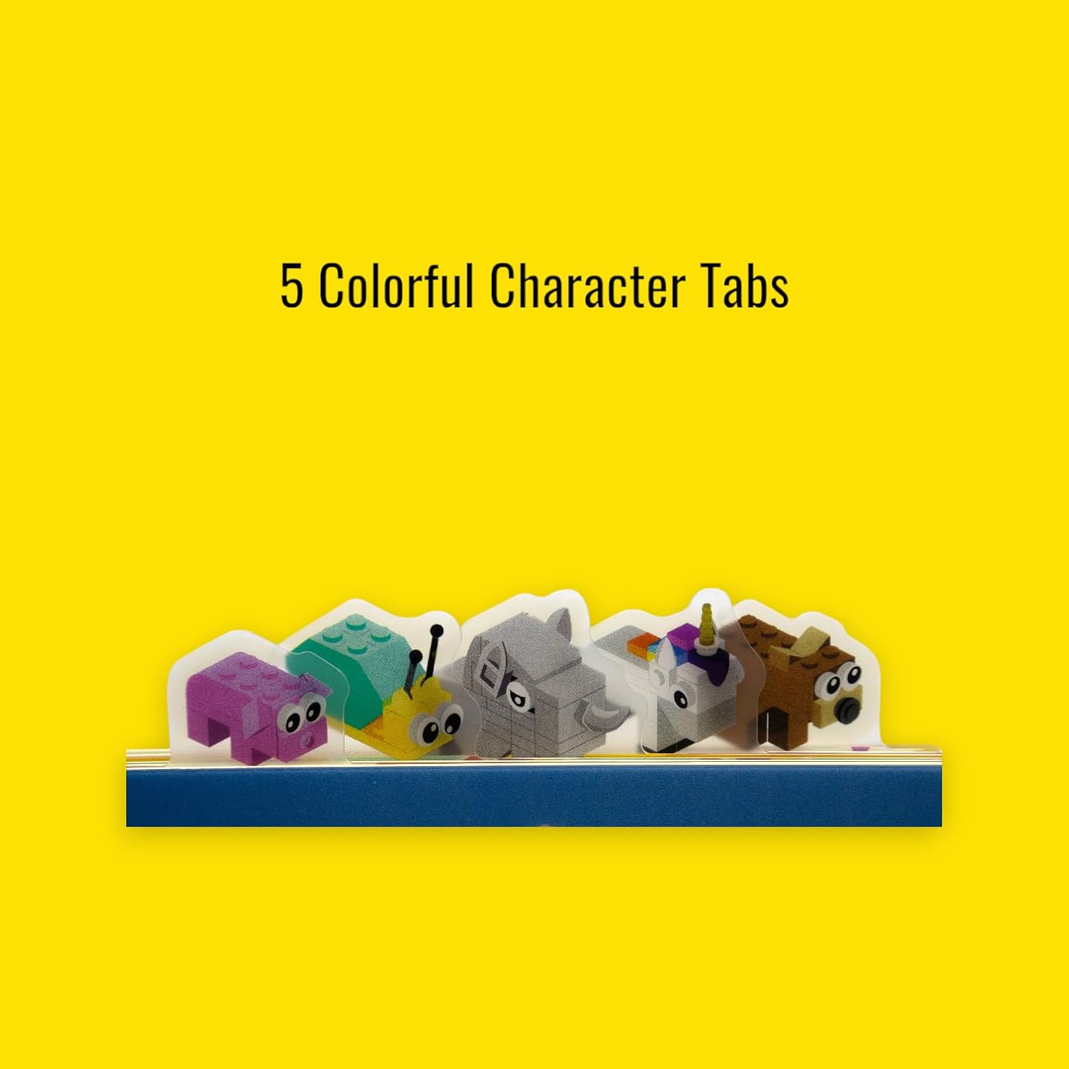 Lego IQ Tab Notebook Animals Tabs