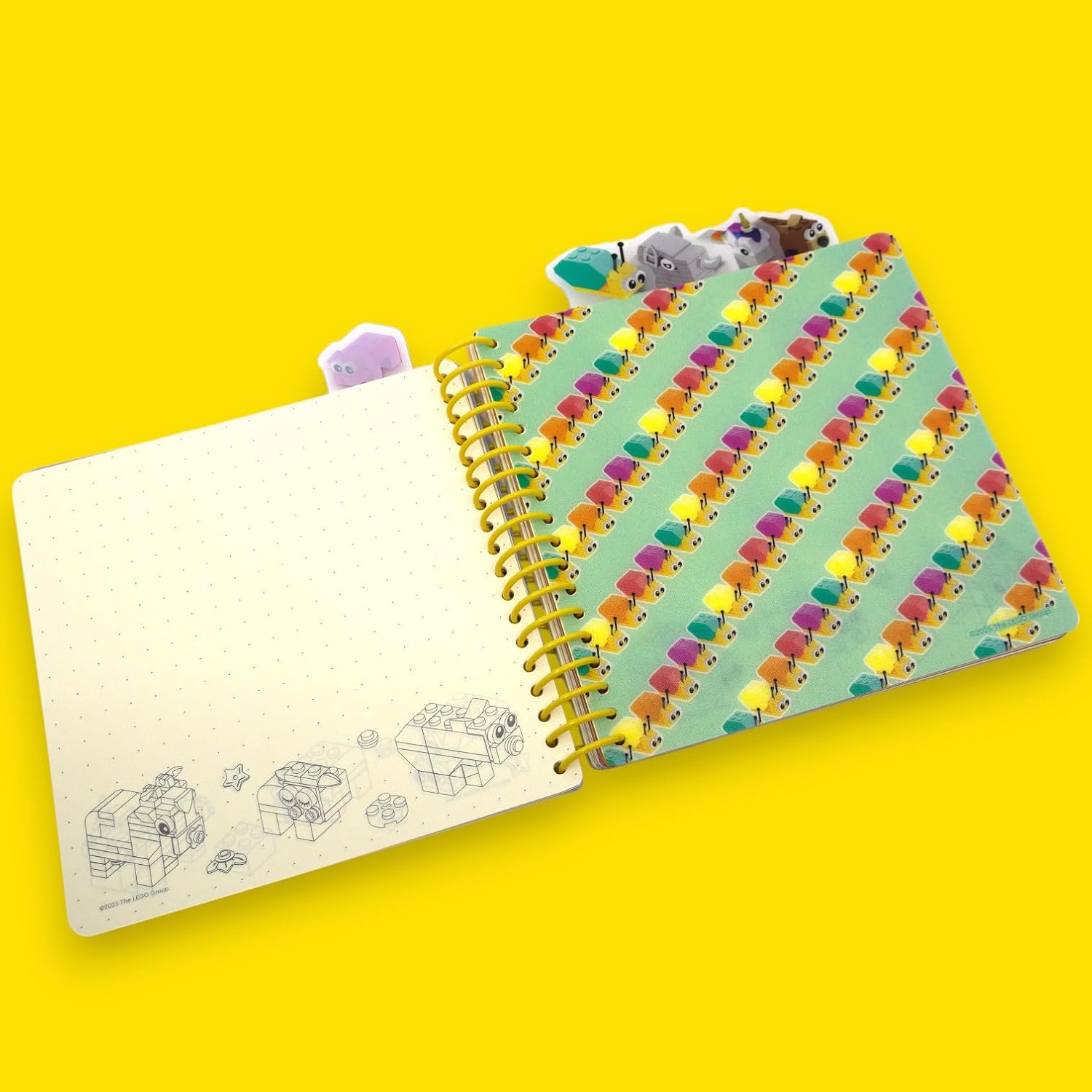 Lego IQ Tab Notebook Animals Open