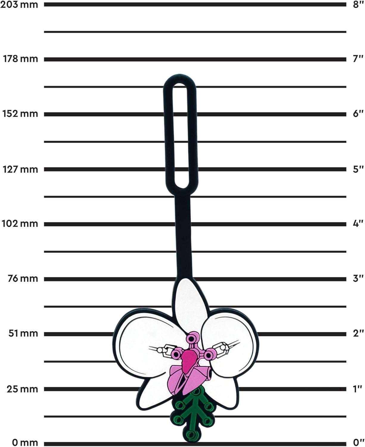 Lego IQ Bag Tag Botanicals Orchid Size