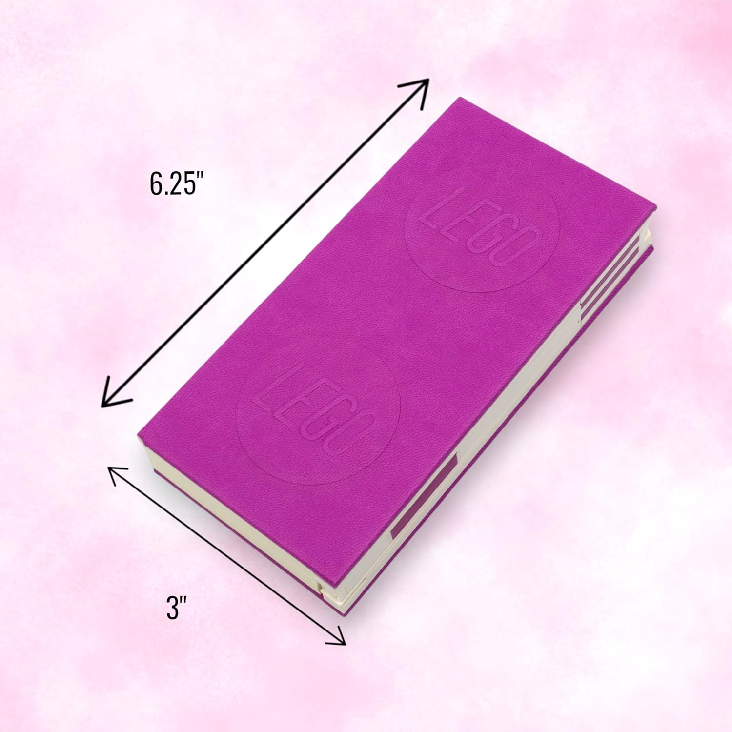 Lego IQ Locking Notebook with Gel Pen 1x2 Violet Size