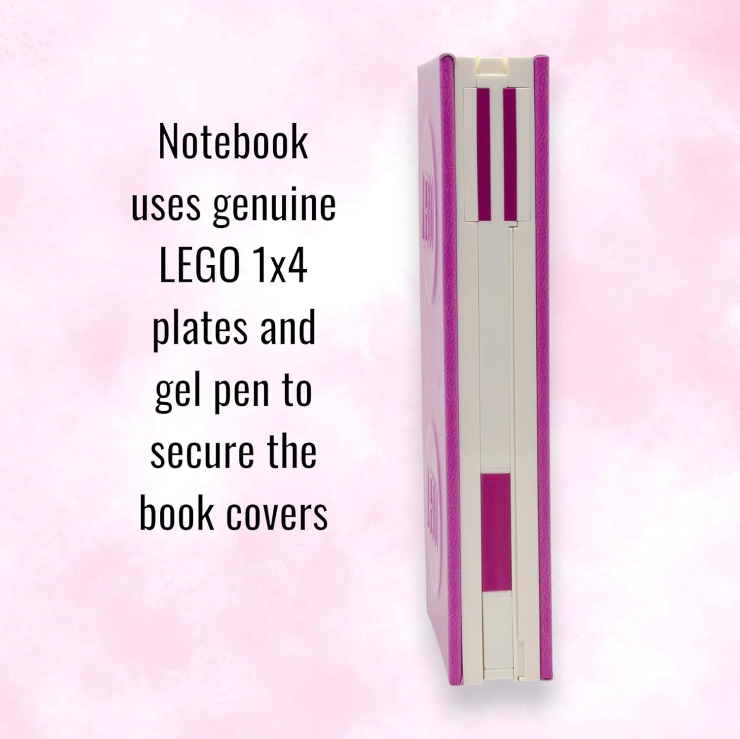 Lego IQ Locking Notebook with Gel Pen Violet 