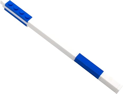 Lego IQ Pen Pel Gel Pen with Minifigure Blue Toy