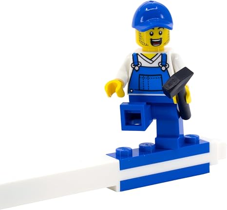Lego IQ Pen Pel Gel Pen with Blue Minifigure