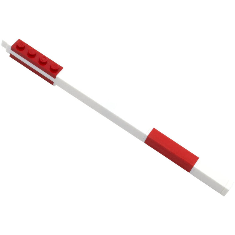 Lego IQ Pen Pel Gel Red Pen with Minifigure