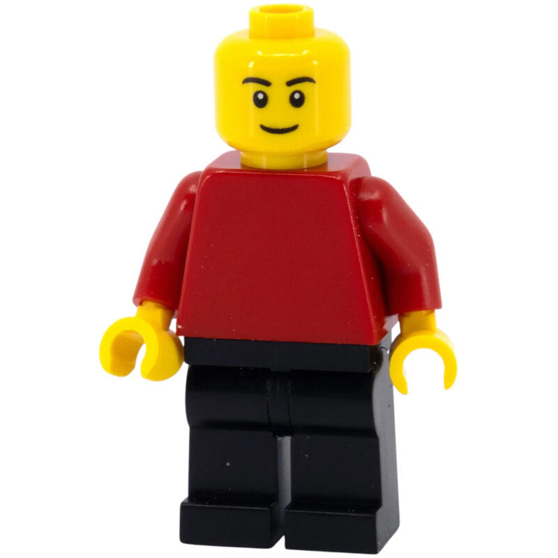 Lego IQ Pen Pel Gel Pen with Minifigure Red Toy