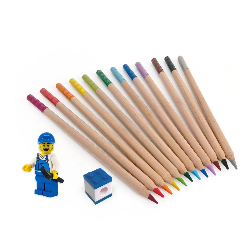 Buy Lego IQ Colored Pencils with Topper 12pk