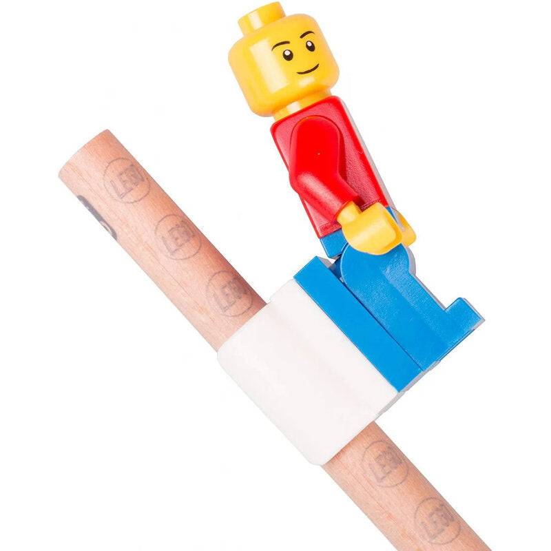 Lego IQ Pencil Set with Minifigure 53708 Close